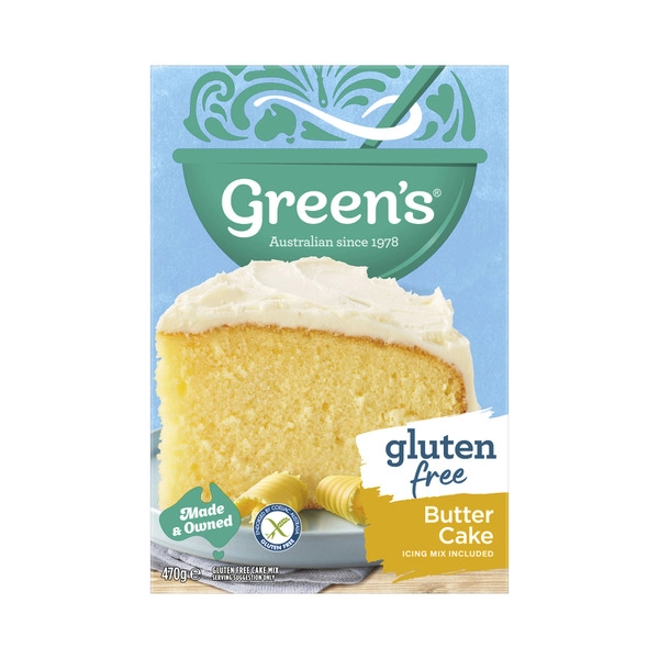 Green's Gluten Free Golden Butter Cake Mix 470g