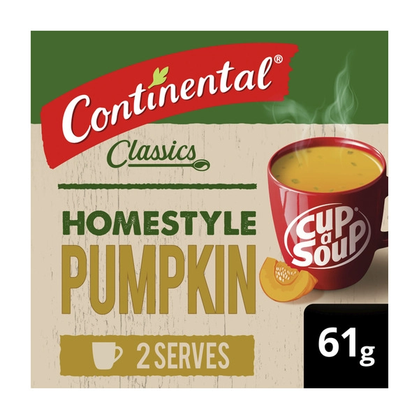 Continental Cup A Soup Homestyle Pumpkin Soup Serves 2 61g