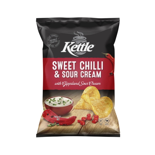 Kettle Sweet Chilli & Sour Cream Potato Chips 165 gram