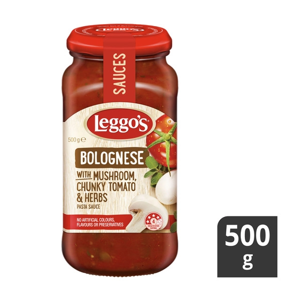 Leggo's Pasta Sauce Bolognese With Mushroom 500g