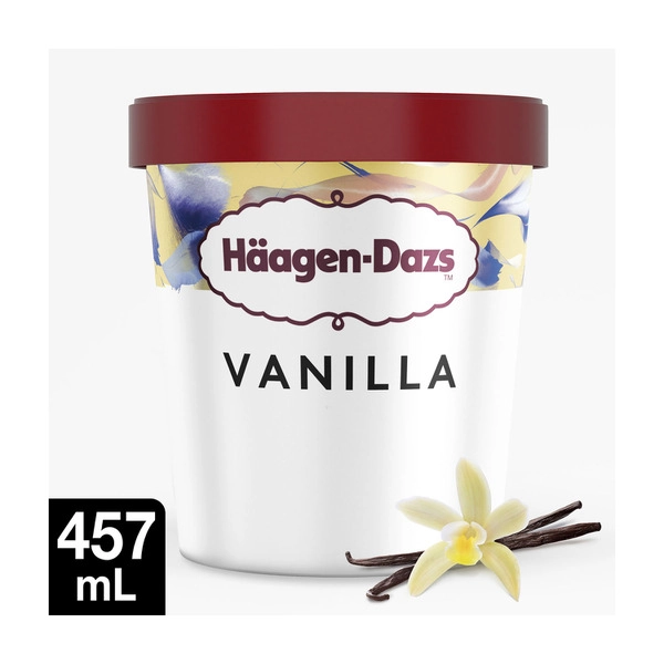 Haagen-Dazs Vanilla Ice Cream Tubs 457mL
