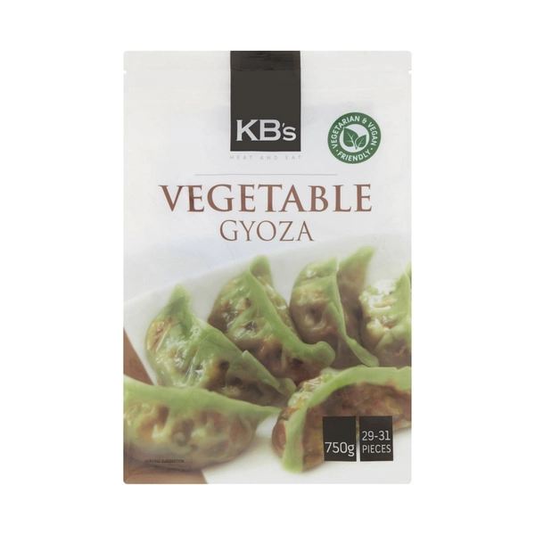 KB Frozen Vegetable Gyoza 750g