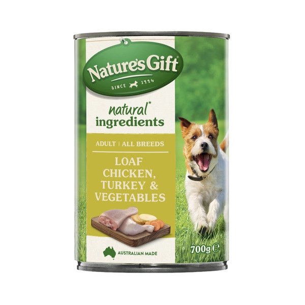 Nature's Gift Chicken Turkey And Vegetable Dog Food 700g