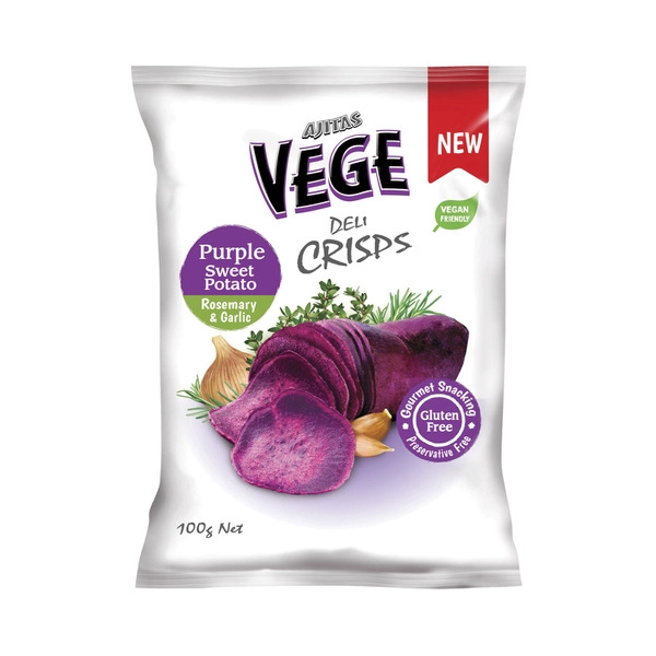 Vege Chips Deli Crisps Purple Sweet Potato 100g