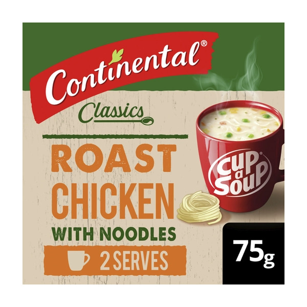 Continental Cup A Soup Roast Chicken Hearty Soup Serves 2 75g