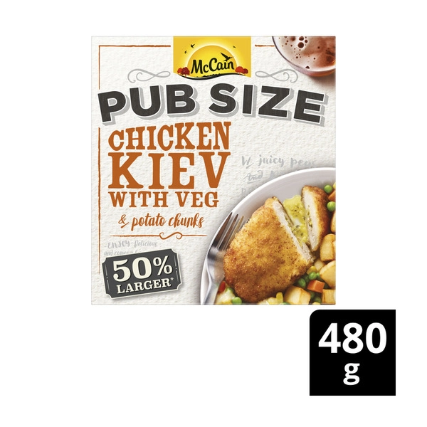 McCain Pub Size Chicken Kiev 480g