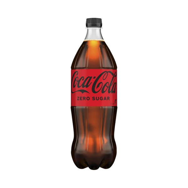 Coca-Cola Zero Sugar Soft Drink Bottle 1.25L