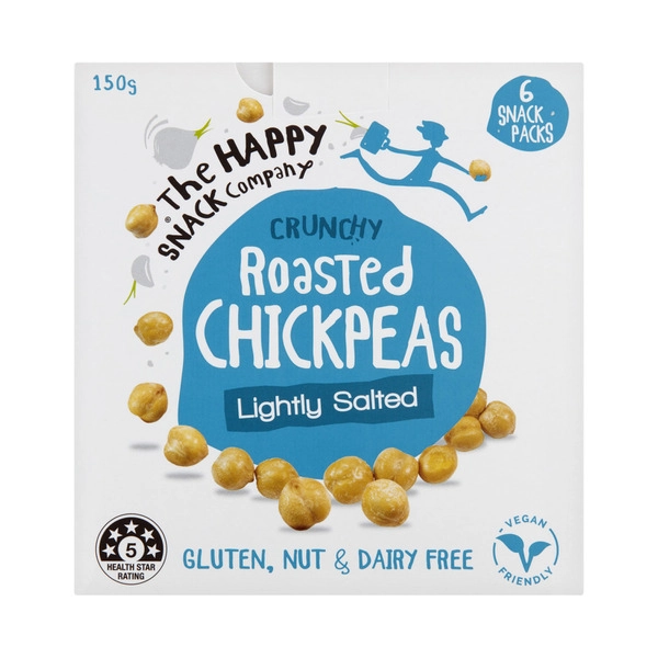 Happy Snack Company Chickpeas Lightly Salted 150g
