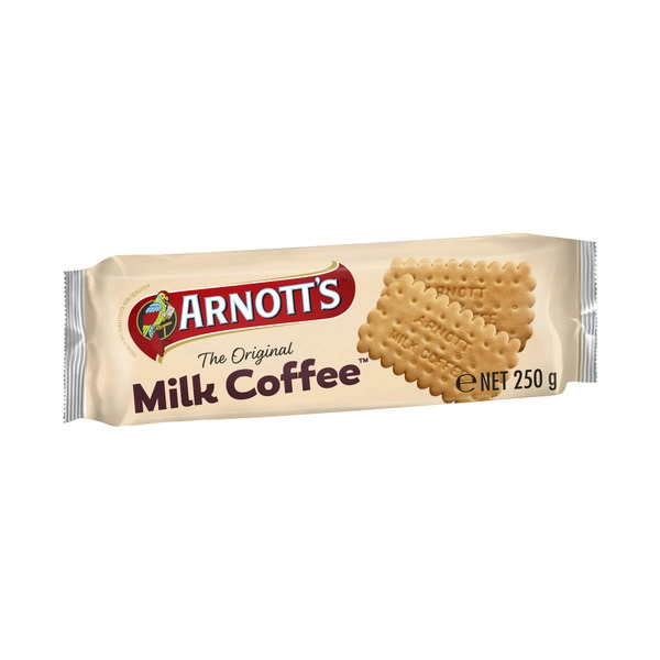 Arnott's Milk Coffee Plain Biscuits 250g