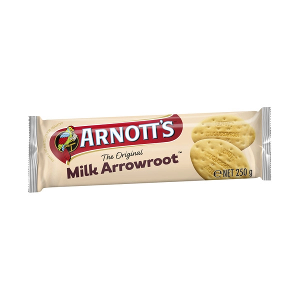Arnott's Milk Arrowroot Plain Biscuits 250g