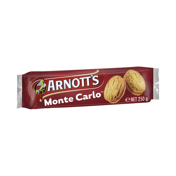 Arnott's Monte Carlo Biscuits 250g