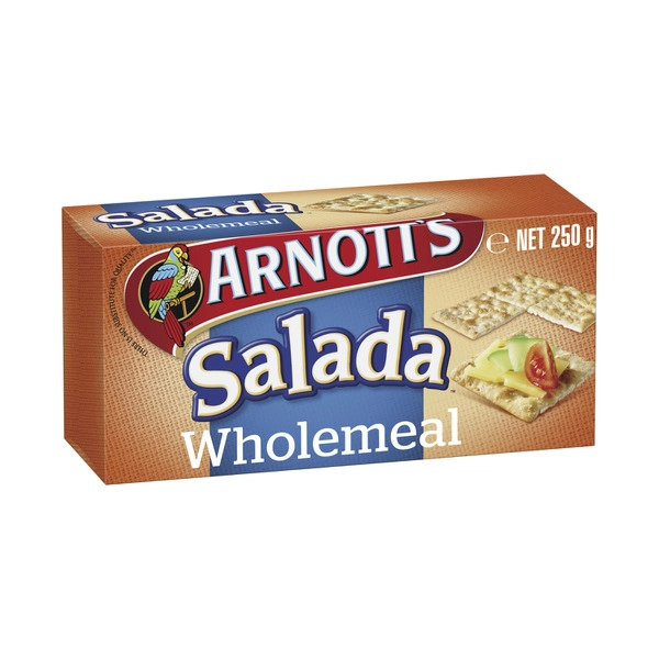 Arnott's Salada Wholemeal Crispbread 250g