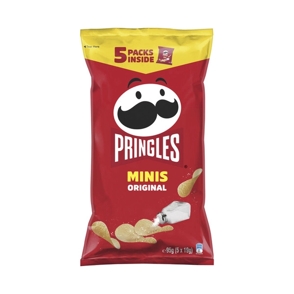 Pringles Minis Multi Pack Original 5 Pack 95g