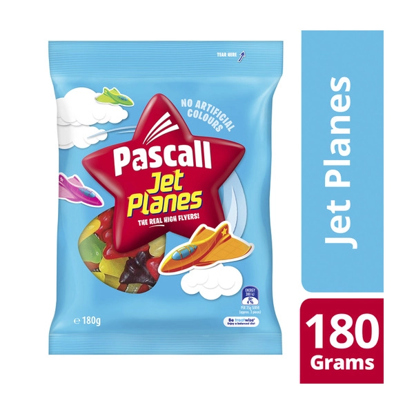 Pascall Jet Planes Lollies 180g