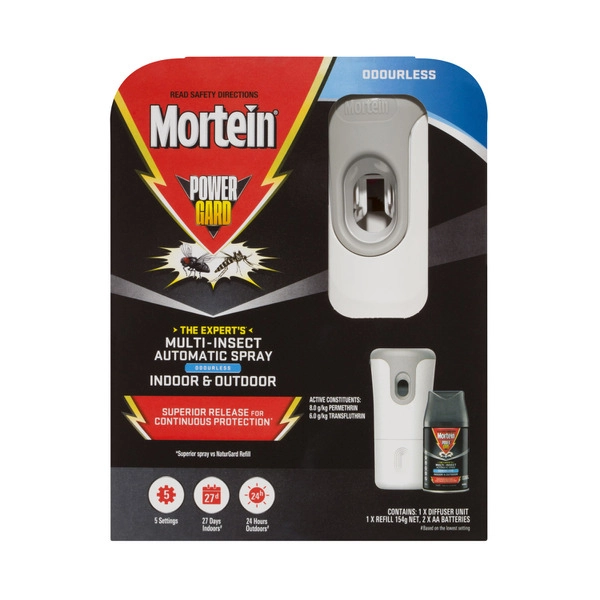 Mortein Powergard Multi-Insect Automatic Spray 1 pack
