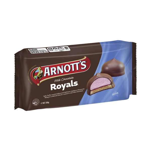 Arnott's Royals Milk Chocolate Biscuits 200g