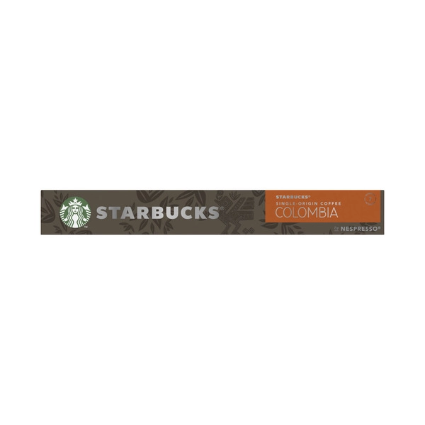 Starbucks By Nespresso Single Origin Coffee Colombia Capsules 10 pack