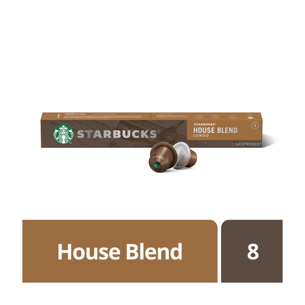 Starbucks By Nespresso House Blend Lungo Capsules 10 pack