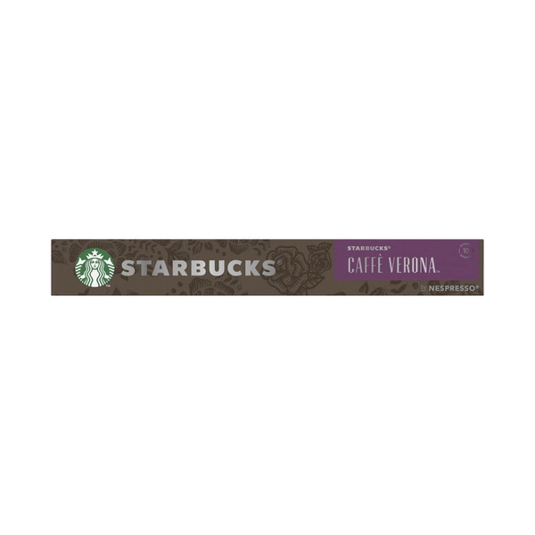 Starbucks By Nespresso Caffe Verona Capsules 10 pack