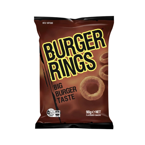 Burger Rings Snacks 90g