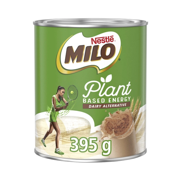 Milo Plant Based Vegan Chocolate Malt Powder Hot Or Cold Drink 395g