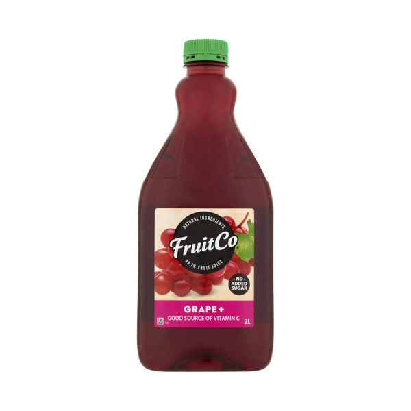 Fruit Co Juice Plus + Grape 2L