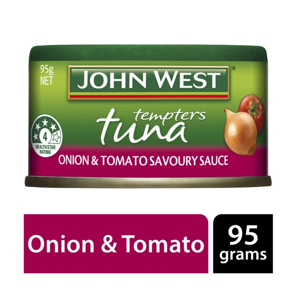 John West Tempters Tuna Onion & Tomato Savoury Sauce 95g