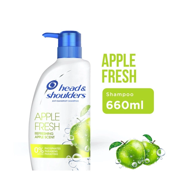 Head & Shoulders Shampoo Apple Fresh 660mL