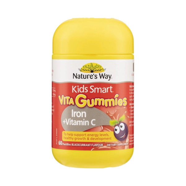 Nature's Way Kids Smart Gummies Iron + Vitamin 60 pack