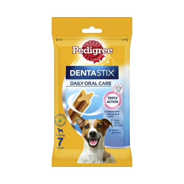 Pedigree Dentastix Small Dog Treats Daily Oral Care Dental Chews 7 pack