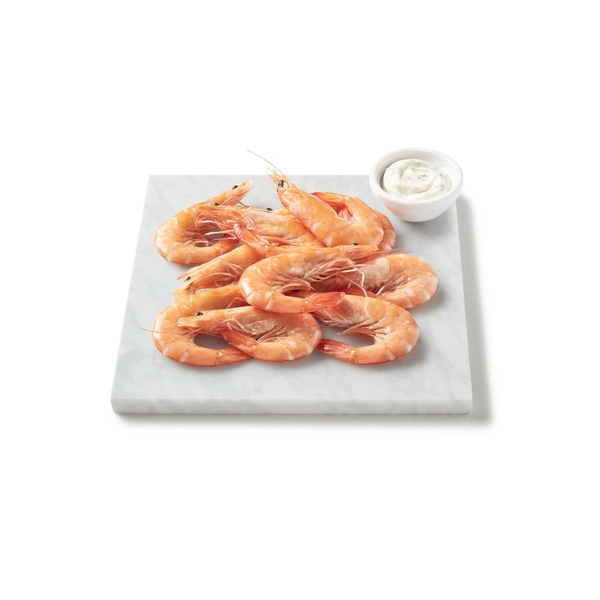 Coles Deli Thawed Cooked Vannamei Prawns approx. 250g