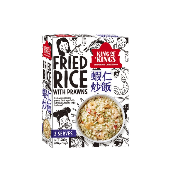 King Of Kings Prawn Fried Rice 400g