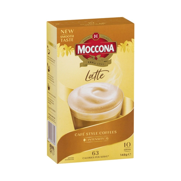 Moccona Cafe Classics Latte Sachets 10 pack