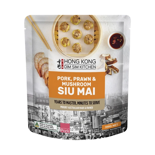 Hong Kong Dim Sim Pork Prawn And Mushroom Siu Mai 300g