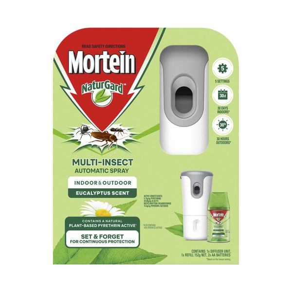 Mortein NaturGard Multi-Insect Automatic Spray Eucalyptus 1 pack
