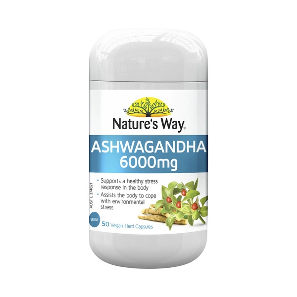 Nature's Way Ashwagandha Tablets 50 pack