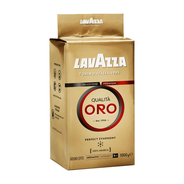 Lavazza Smooth And Aromatic Medium Roast Ground Coffee 1kg