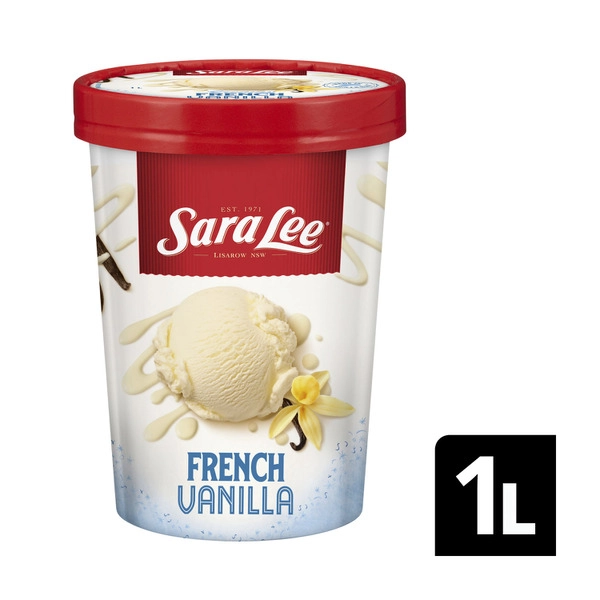Sara Lee Classic French Vanilla Ice Cream 1L