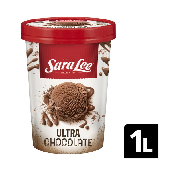 Sara Lee Classic Ultra Chocolate Ice Cream 1L