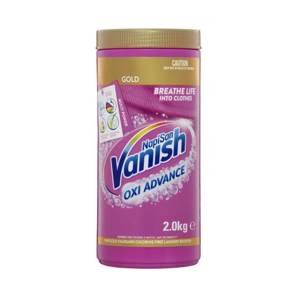 Vanish Napisan Oxi Action Gold Multi-Power Laundry Booster Powder 2kg