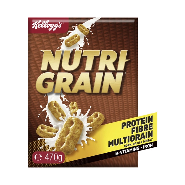 Kellogg's Nutri-Grain Protein Breakfast Cereal 470g