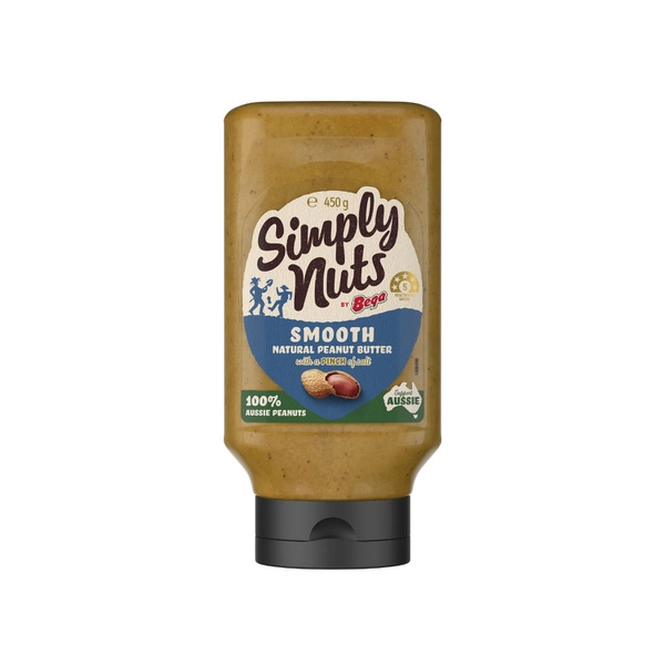 Bega Simply Nuts Squeeze Smooth 450g