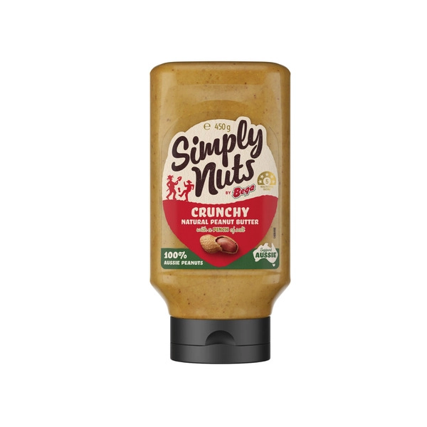 Bega Simply Nuts Squeeze Crunchy 450g