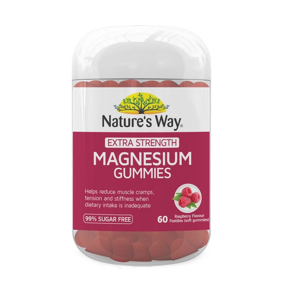 Natures Way Extra Strength Gummies Magnesium 60 pack