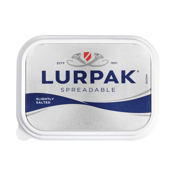 Lurpak Butter Spreadable Slightly Salted 250g