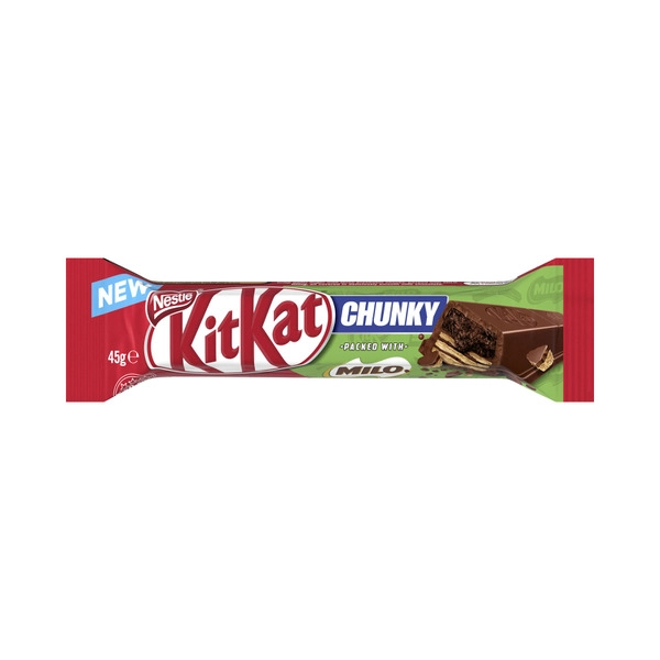 KitKat Chunky Packed With Milo Milk Chocolate Bar 45g