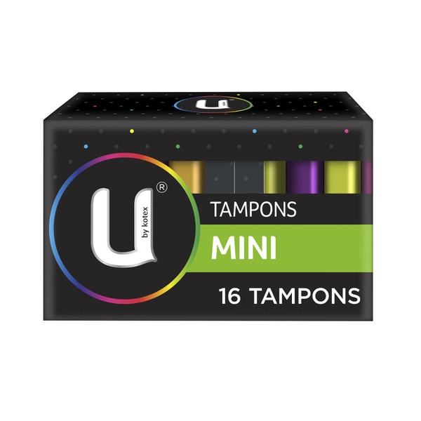 U by Kotex Tampons Mini 16 pack