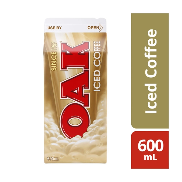 Oak Iced Coffee Flavoured Milk 600mL