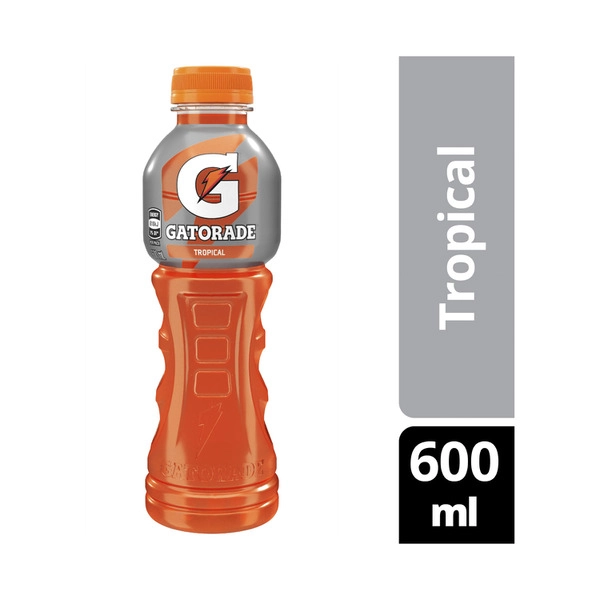 Gatorade Sports Drinks Tropical Electrolyte Hydration Bottle 600mL