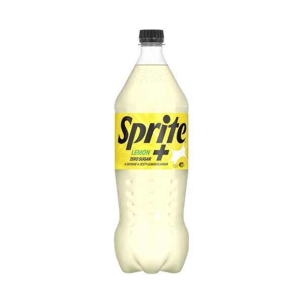 Sprite Lemon Plus Zero Sugar Soft Drink Bottle 1.25L